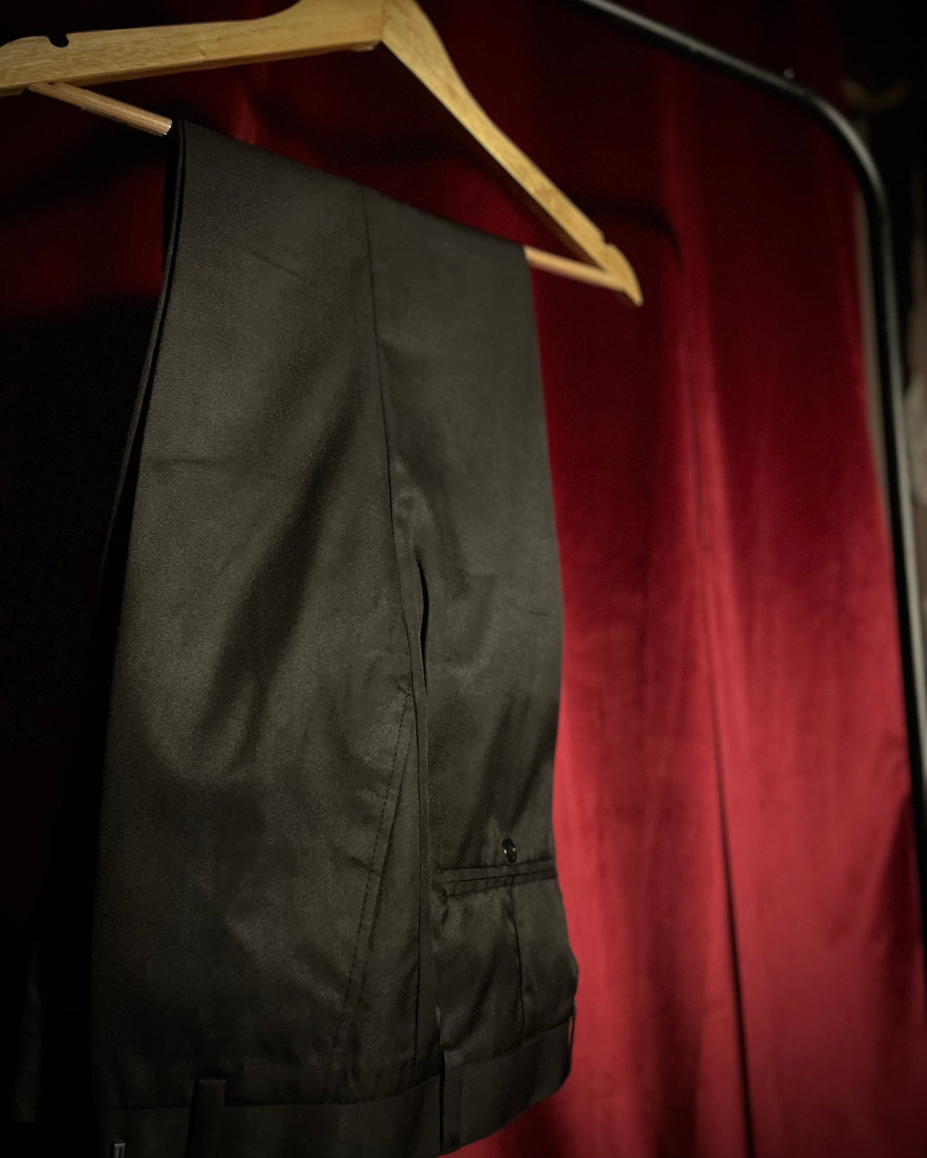 (Black) Solids 3-Piece Suit