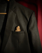 (Black) Solids 3-Piece Suit