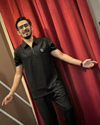 (Black) Solids Co-ord Set