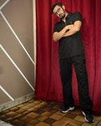 (Black) Solids Co-ord Set