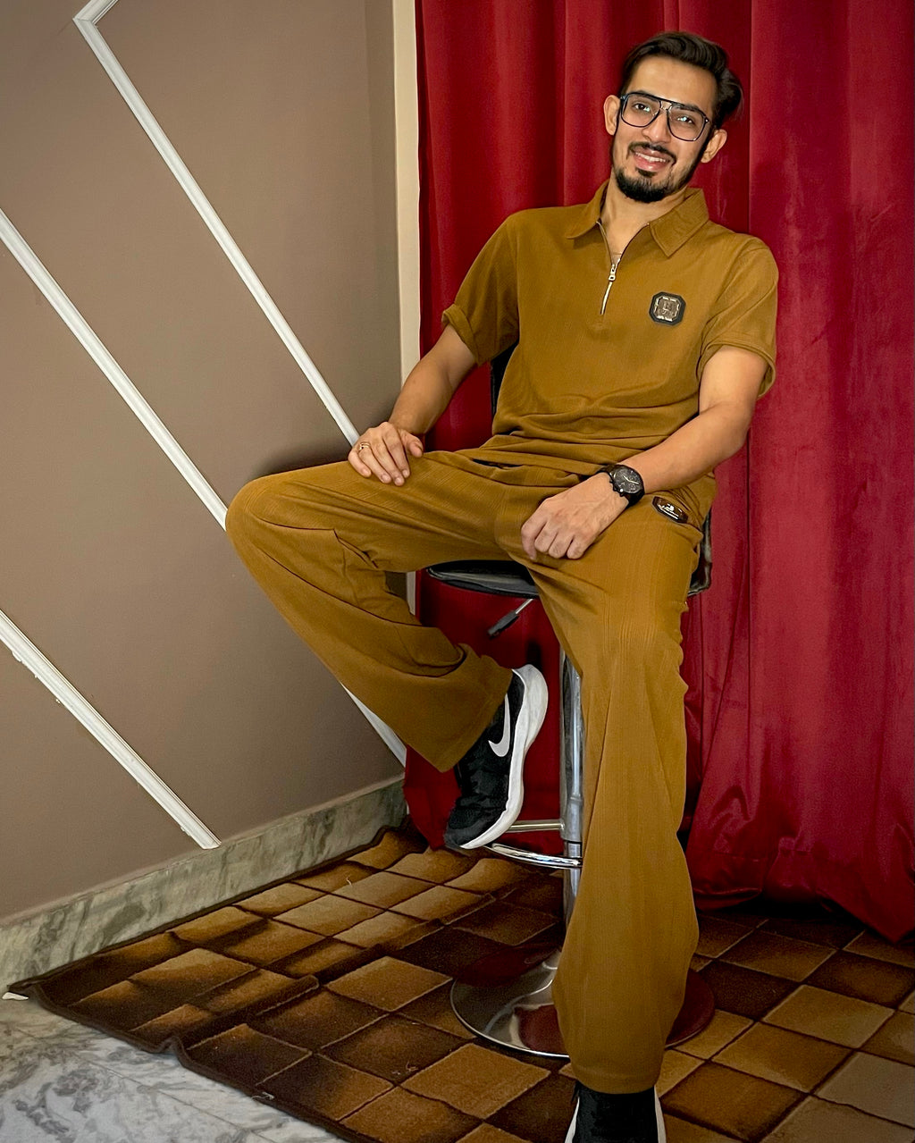 (Brown) Solids Co-ord Set