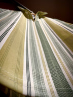 (Green-White) Zipper Tee