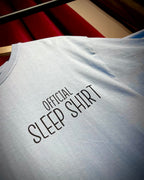 (Light Blue) Sleeping Panda Front-Back Graphic Oversized Tee