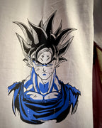 (Light Grey) Anime Front-Back Graphic Oversized Tee