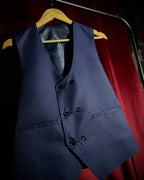 (Navy Blue) Solids 3-Piece Suit