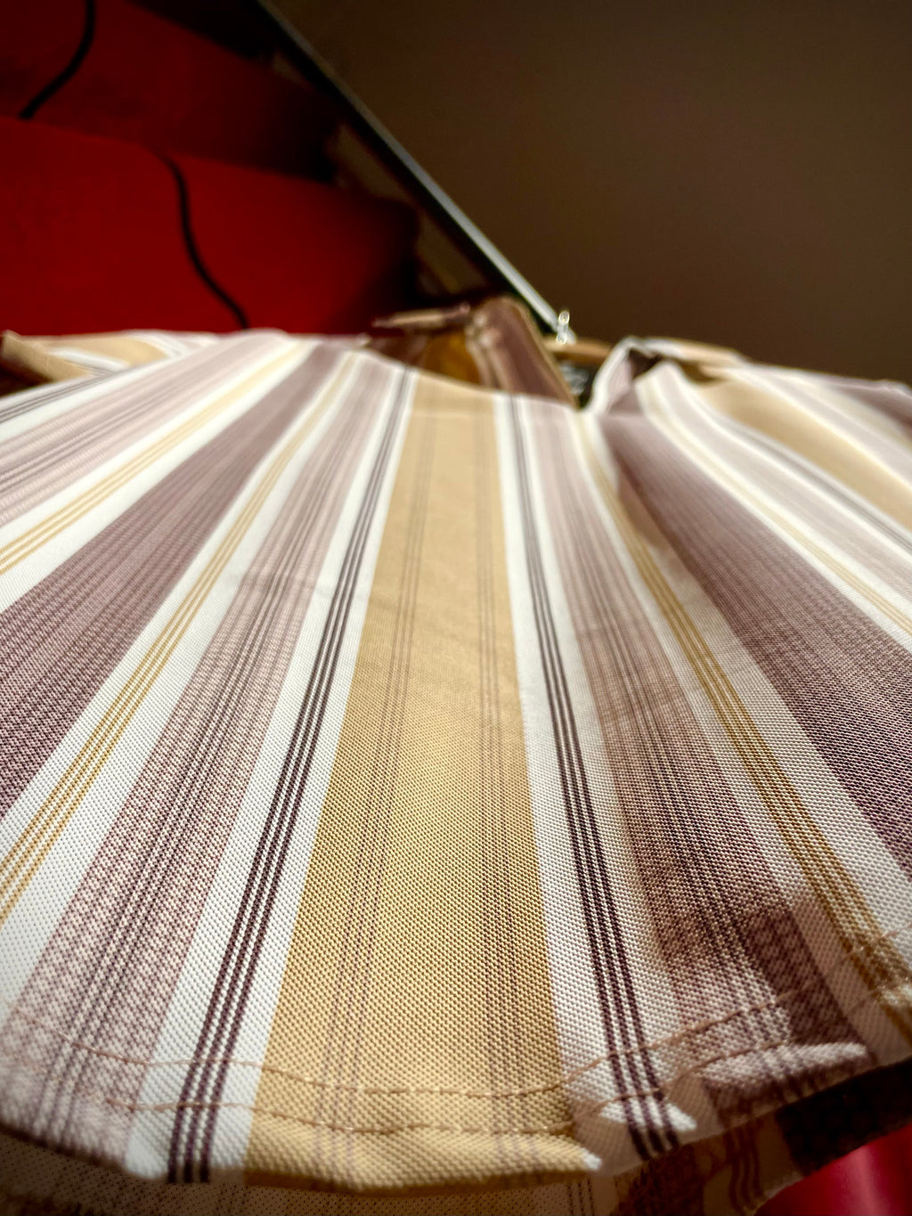 (Purple-White) Zipper Tee