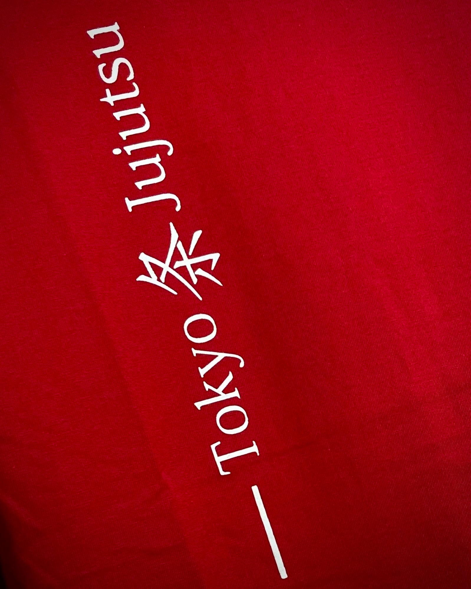 (Red) Anime Front-Back Graphic Oversized Tee