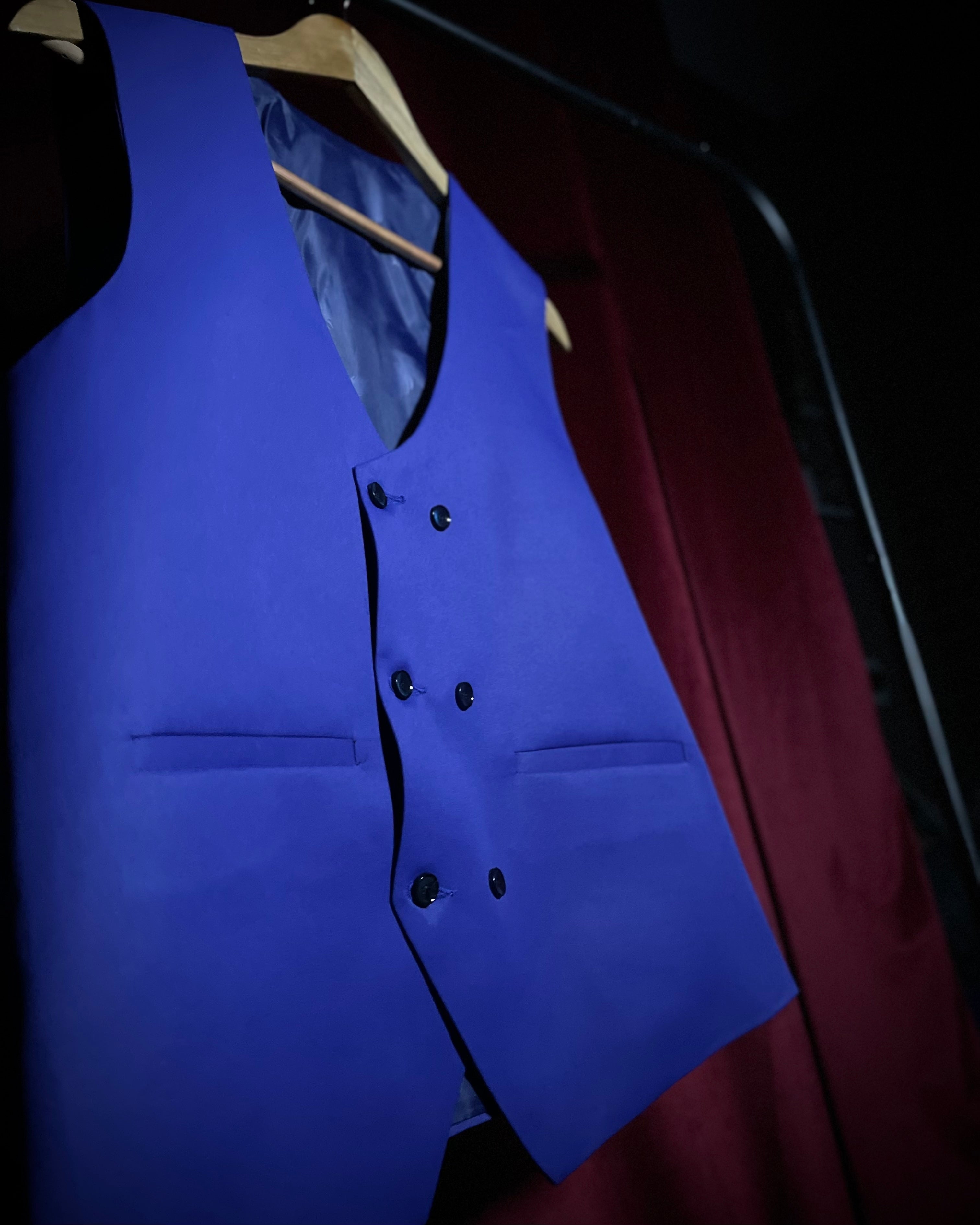 (Royal Blue) Solids 3-Piece Suit
