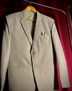 (Stone Grey) Solids 3-Piece Suit