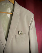 (Stone Grey) Solids 3-Piece Suit