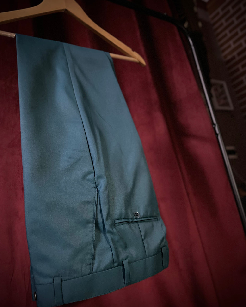 (Teal Blue) Solids 3-Piece Suit