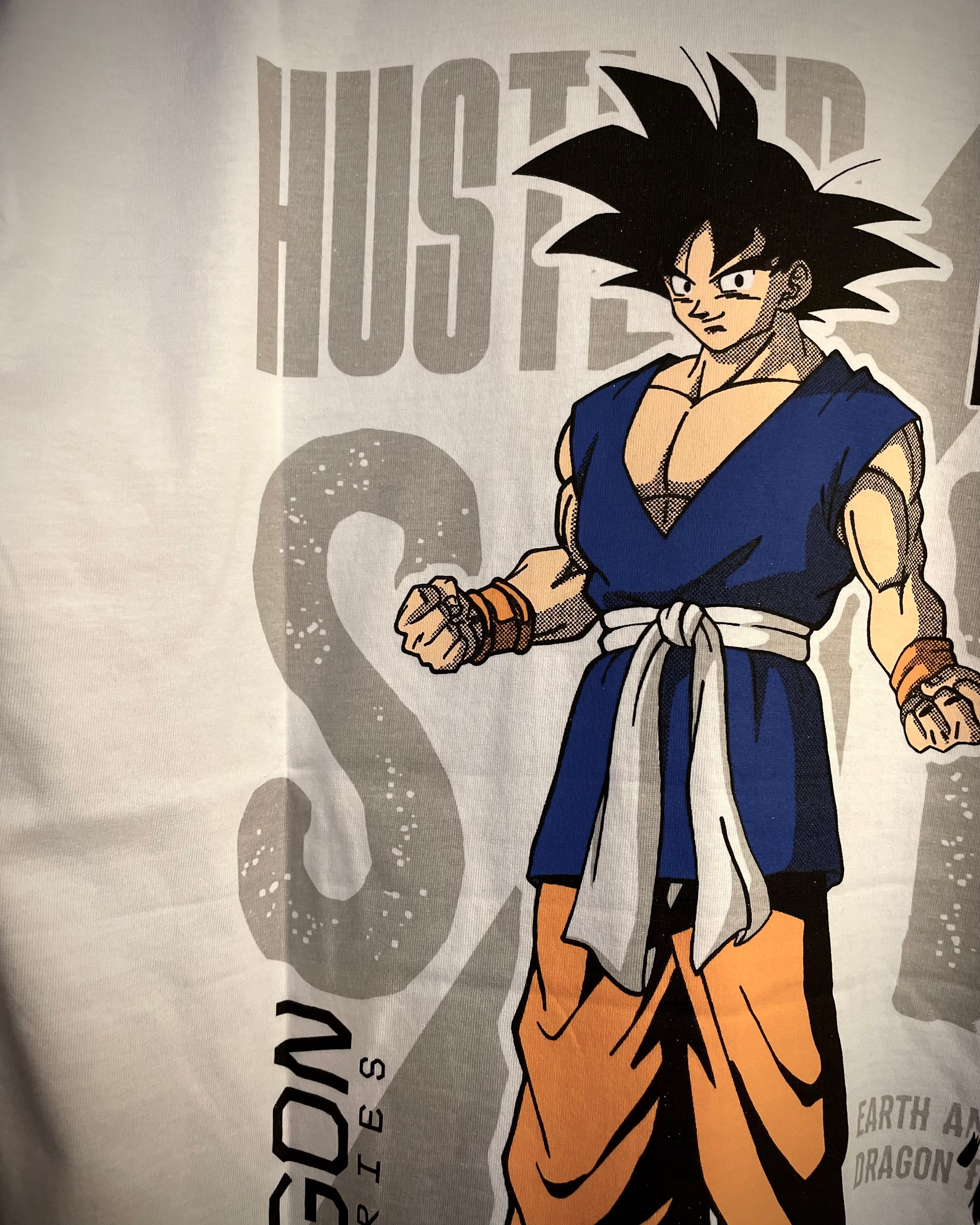 (White) Anime Front-Back Graphic Oversized Tee