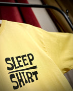 (Yellow) Sleeping Panda Front-Back Graphic Oversized Tee